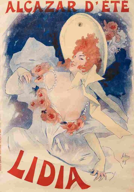 Jules Chéret, ‘Lidia Alcazar d'ete’, 1895