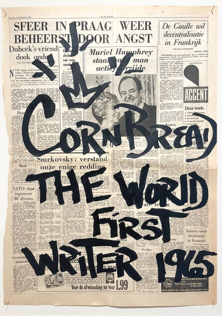 Cornbread, ‘Cornbread Tags De Telegraaf: The World First Writer 1965’, 2021