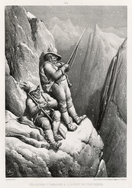 Gustave Doré, ‘Chasseurs Tyloliens a l’Affut du Chevreuil’, 1856-57