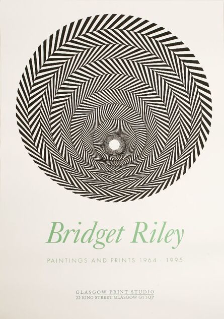 Bridget Riley, ‘GLASGOW PRINT STUDIO POSTER’, 1996