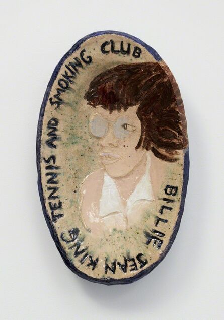 Pam Lins, ‘Billie Jean King Tennis and Smoking Club’, 2018