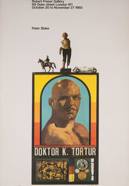 Peter Blake, ‘Robert Fraser Gallery Exhibition Poster’, 1965