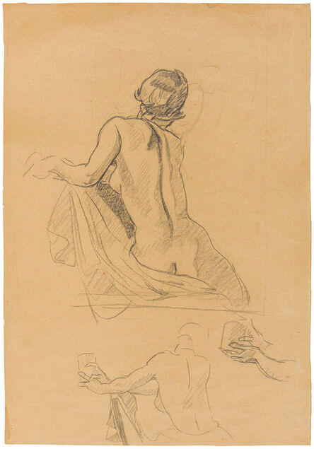 Marcello Dudovich, ‘Study for advertisement 'Latte in polvere Polenghi Lombardo'’, 1920s