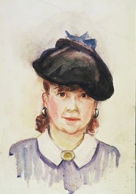 Josephine Nivison Hopper, ‘Self Portrait’, nd