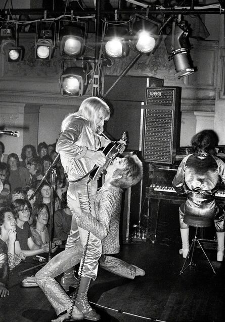 Mick Rock, ‘Bowie Ronson Guitar Fellatio’, 1972