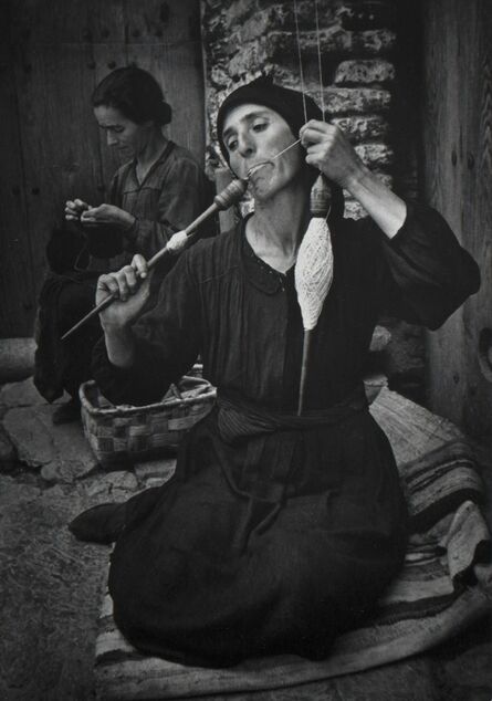 W. Eugene Smith, ‘The Spinner, from Spanish Village’, 1950