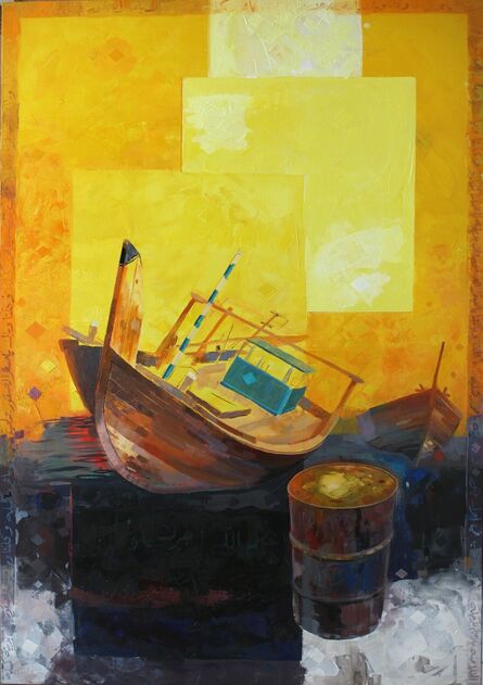 Abdul Qader Al Rais, ‘Boat’, 2015