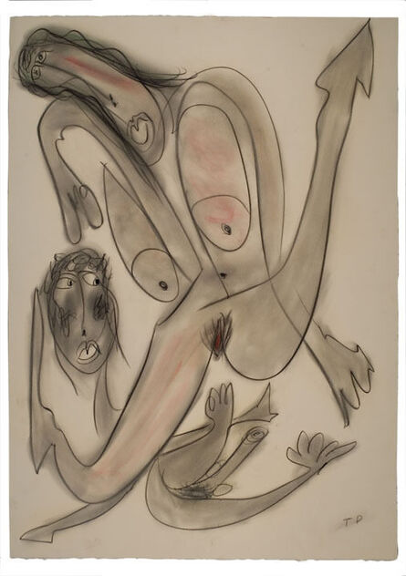 Thornton Dial, ‘Untitled (Two Hands Reaching)’, 1993