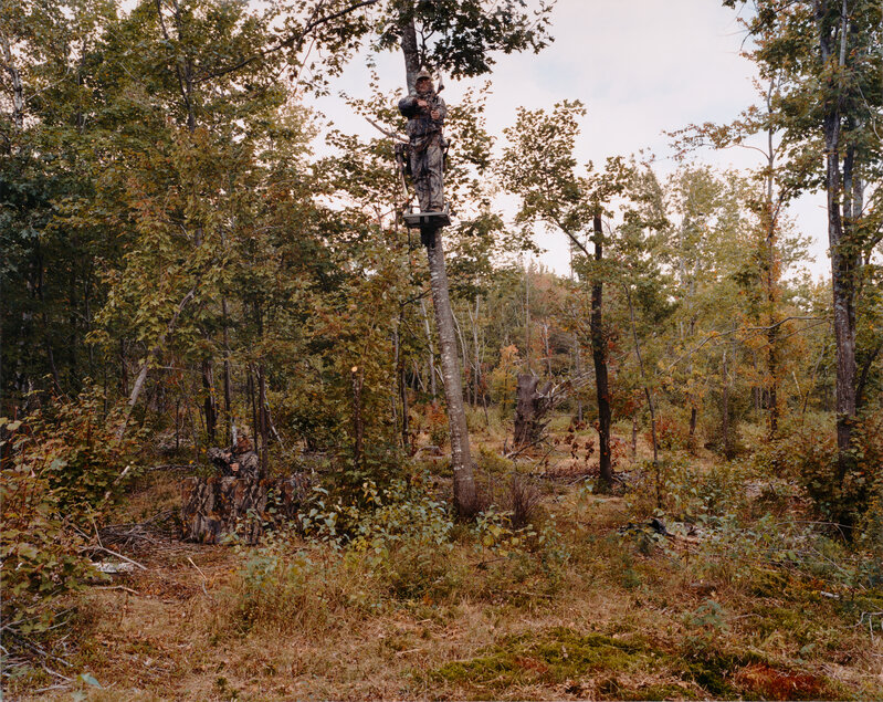Sage Sohier, ‘Father and daughter in camouflage, Gilmanton, NH’, 2004, Photography, Chromogenic print, San Francisco Museum of Modern Art (SFMOMA) 