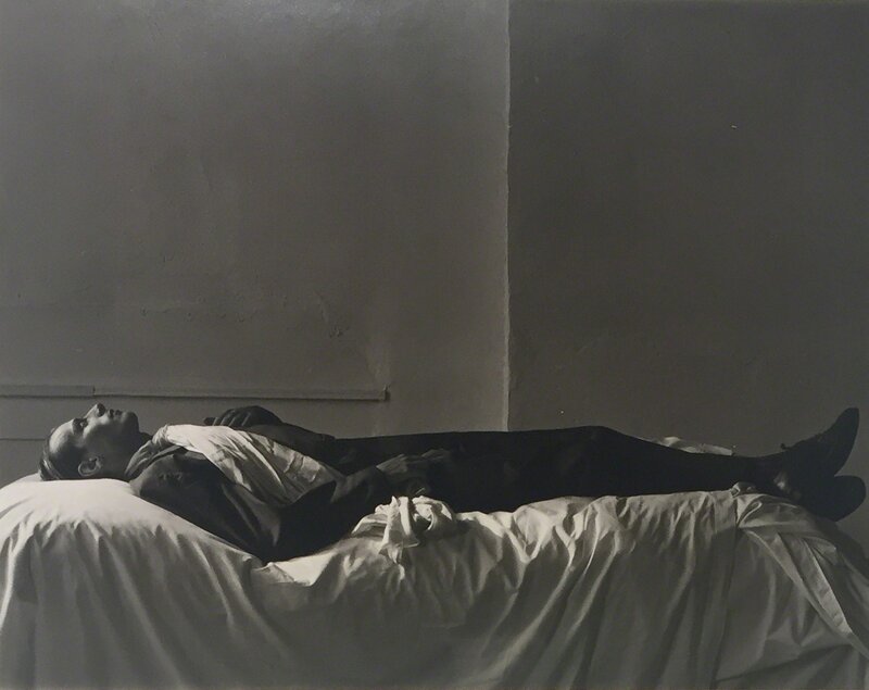 Marsha Burns, ‘(Model on Bed)’, 1980s, Photography, Silver gelatin print, Koplin Del Rio