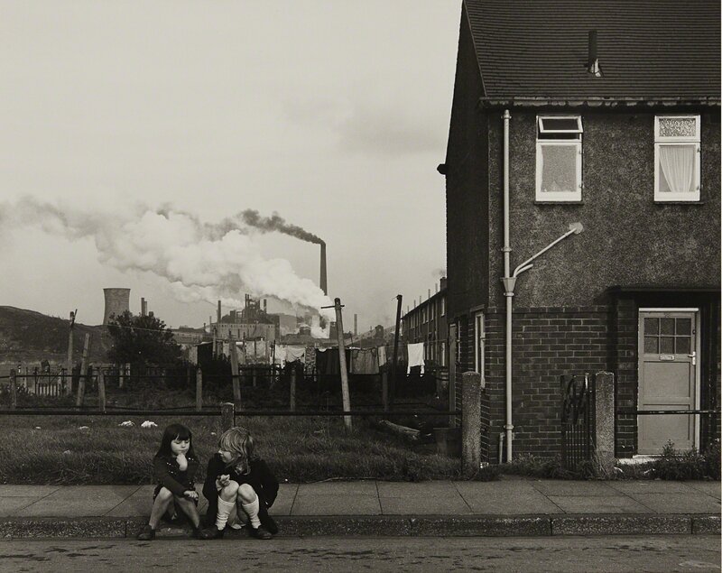 Chris Killip, ‘Untitled (two girls on curb)’, 1989, Photography, Gelatin silver print, Phillips