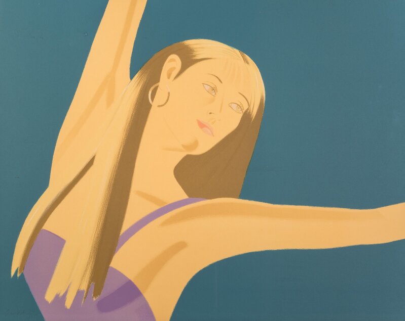 Alex Katz, ‘Night: William Dunas Dance 4 Pamela’, 1983, Print, Lithograph in colors on Arches Cover paper, Heritage Auctions