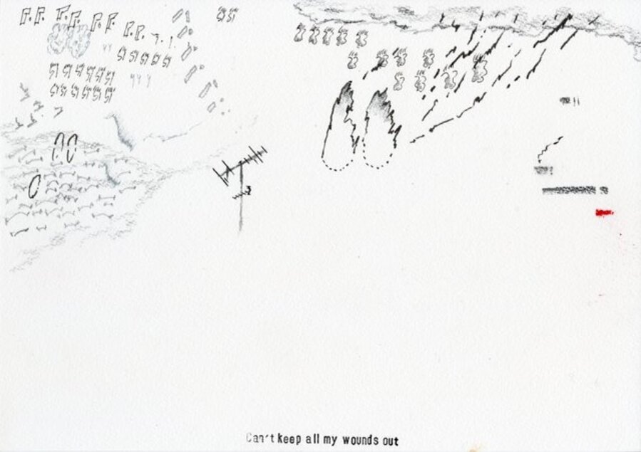 Landschaft (1415, 19 Jan 2020, from study hall steps looking out) & Landschaft (0954, 21 Jan 2020)
