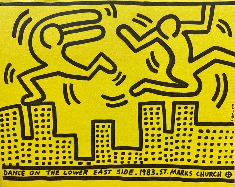 Keith Haring, ‘Keith Haring Dance on the Lower East Side ’, 1983, Posters, Offset printed, Lot 180 Gallery