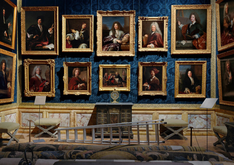Salle du XVIII ème, Salles des Ar7stes, 1er étage, Aile du Nord