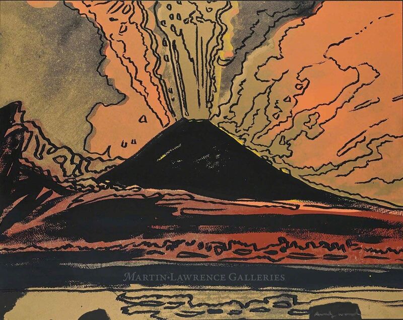 Andy Warhol, ‘Vesuvius, 1985 (#365)’, 1985, Print, Unique trial-proof hand-signed screenprint, Martin Lawrence Galleries