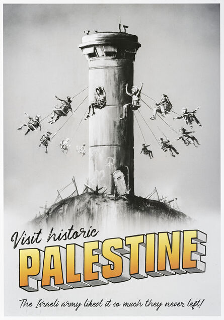 Banksy, ‘Visit Historic Palestine’, 2018