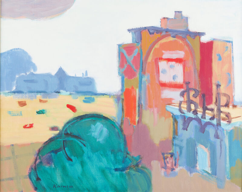 Jacob Kainen, ‘U Street Capriccio’, 1967, Painting, Oil on canvas, Childs Gallery