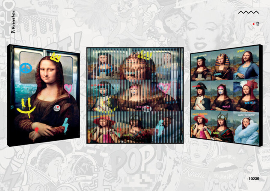 Mona dans le métro