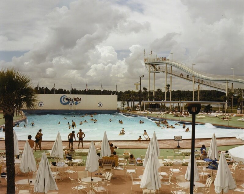 Joel Sternfeld, ‘Wet 'n Wild Aquatic Theme Park, Orlando, Florida, September 1980’, Photography, Chromogenic print, Sotheby's