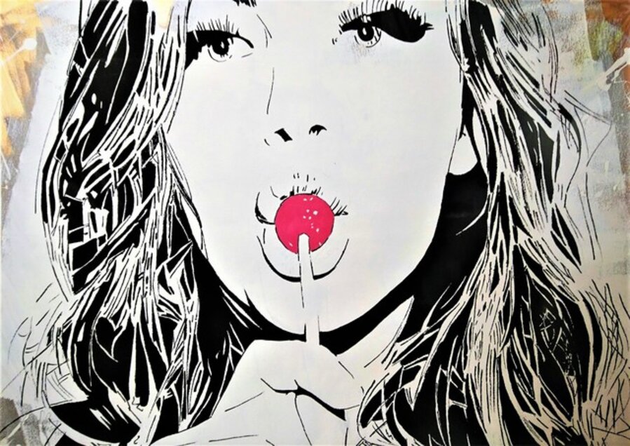 GIRL WITH THE LOLLIPOP