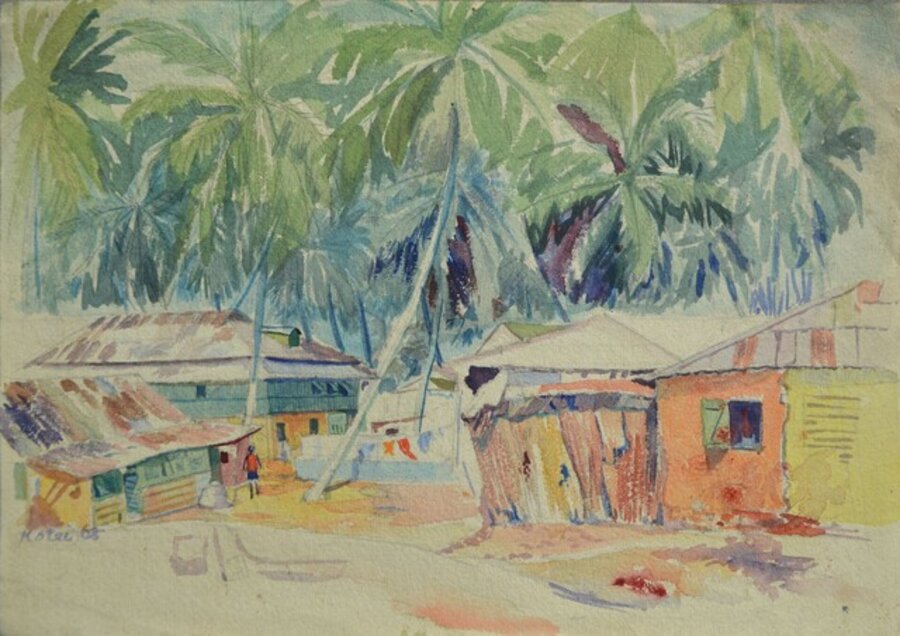 Coconut trees