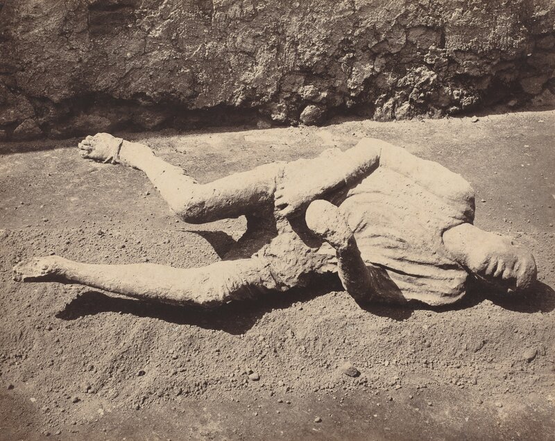 Giorgio Sommer, ‘Impronte umane (Pompeii)’, 1873, Photography, Albumen print, National Gallery of Art, Washington, D.C.