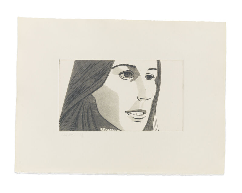 Alex Katz, ‘June Ekman's Class: Fran’, 1972, Print, Aquatint, Marlborough New York