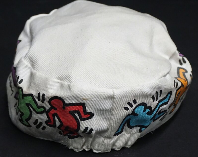 Keith Haring, ‘Untitled (Baby)’, 1989, Other, Marker on painter's cap, Doyle