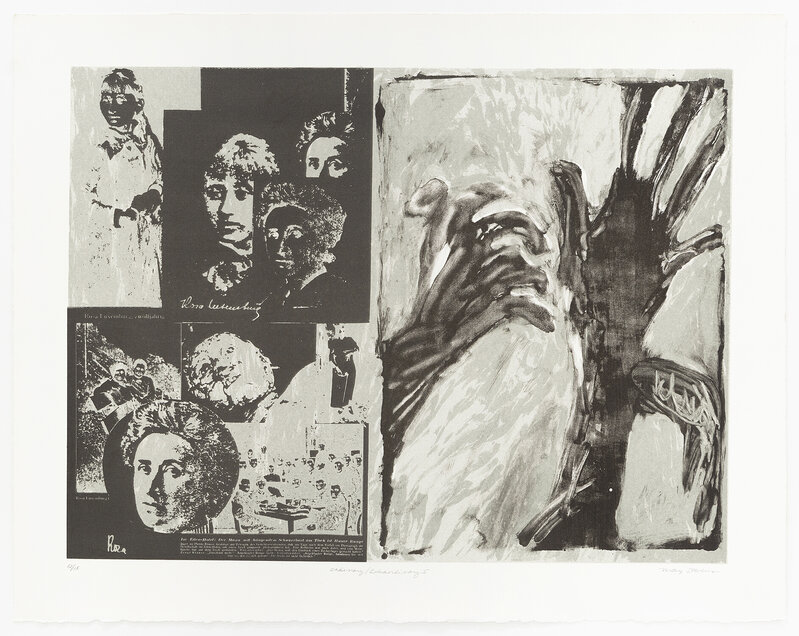 May Stevens, ‘Ordinary Extraordinary I’, 1982, Print, Serigraph, Mary Ryan Gallery, Inc