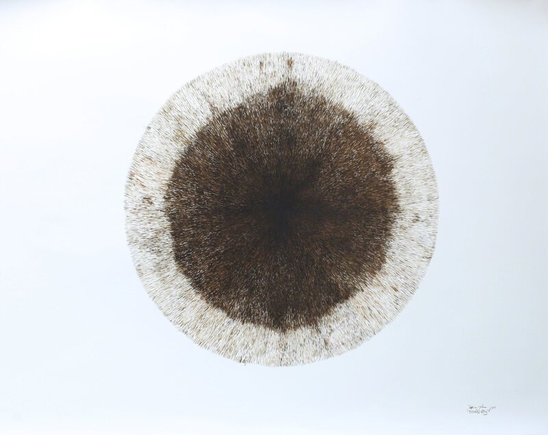 Yasmin Jahan Nupur, ‘Solar Eclipse’, 2017 -2018 , Drawing, Collage or other Work on Paper, Watercolor on paper, Exhibit 320