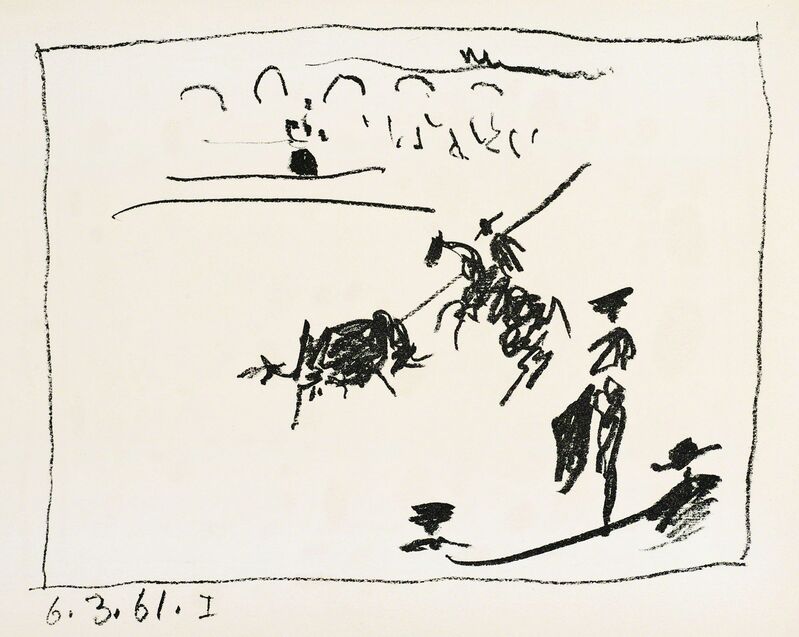 Pablo Picasso, ‘LA PIQUE (The Pike)’, 1961, Print, Original lithograph printed in black ink on wove paper., Christopher-Clark Fine Art