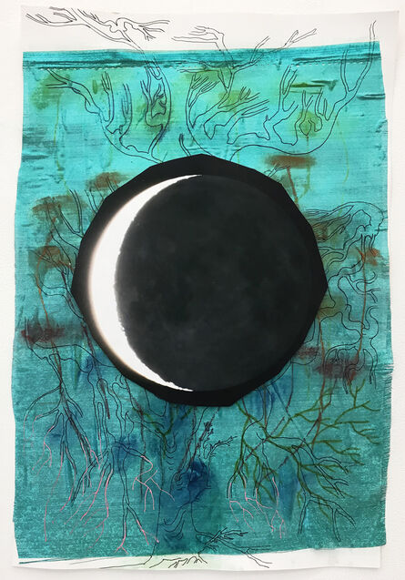 Ala Dehghan, ‘Ultra Violet Realism: The Moon’, 2019