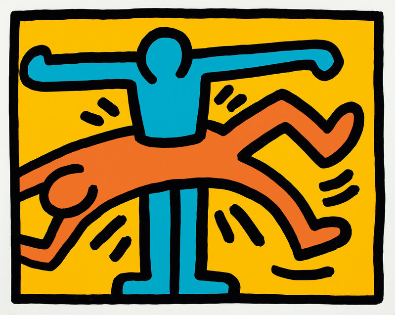 Keith Haring, ‘Pop Shop VI: one plate’, Print, Screenprint in colors, on wove paper, with full margins., Phillips