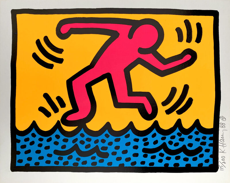 Keith Haring, ‘Pop Shop II, C’, 1988, Print, Silkscreen, Van der Vorst- Art