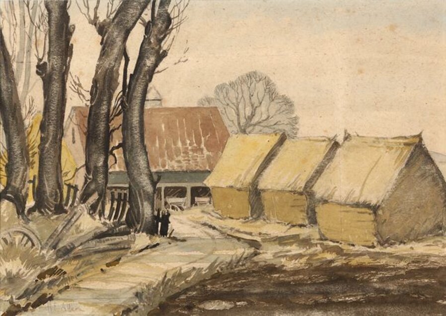 Cartshed with Farm Buildings