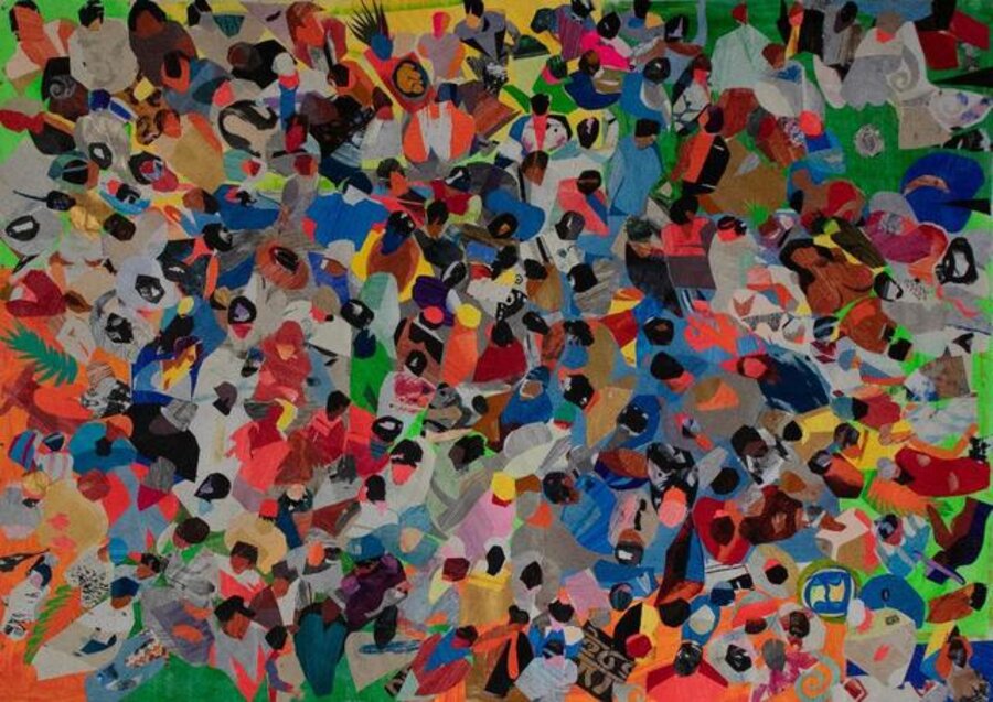 Gathering Crowd II