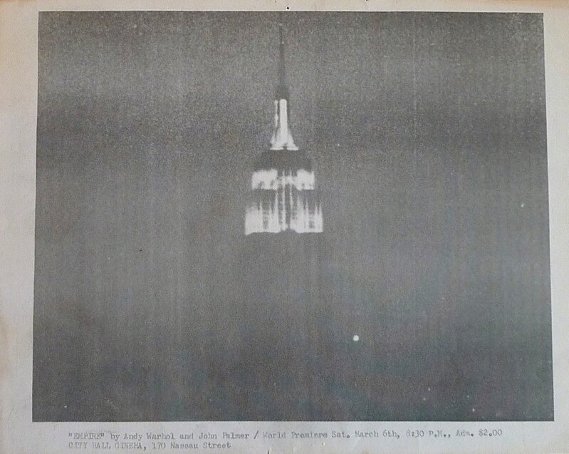 Andy Warhol, ‘Empire’, 1965, Ephemera or Merchandise, Print on paper, Bengtsson Fine Art