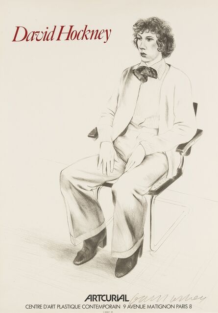 David Hockney, ‘Gregory Evans (Baggott 57/77)’, 1976