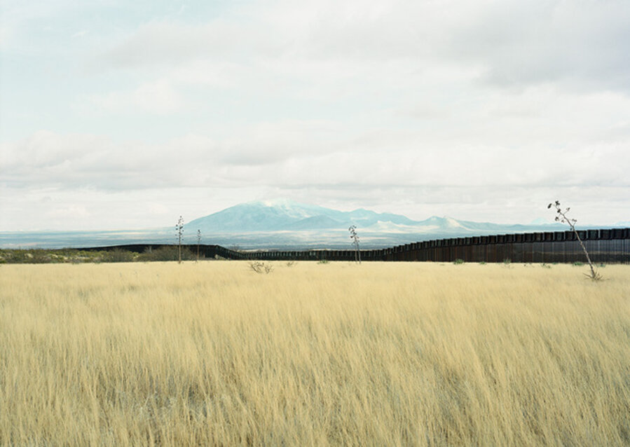 Untitled (Border view south from grasslands), Hereford, Arizona