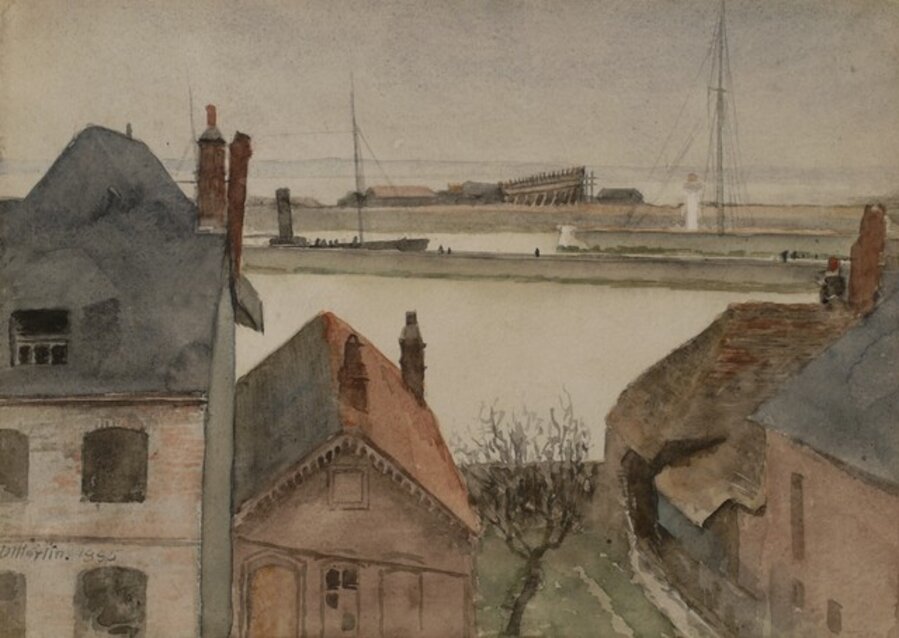 Etaples Harbor—France
