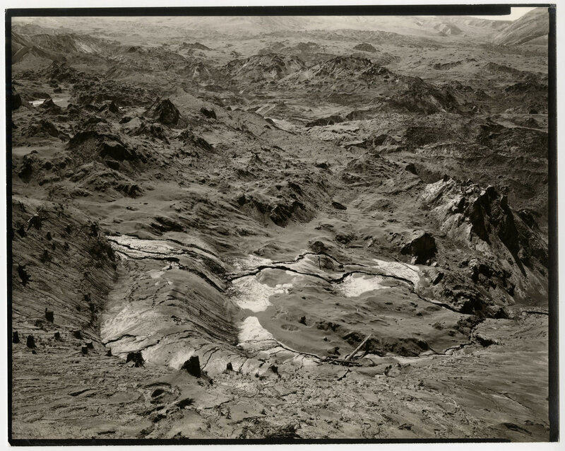 Emmet Gowin, ‘Toutle River Valley, Mount Saint Helens, July 28, 1980’, 1980, Photography, Gelatin silver print, Etherton Gallery