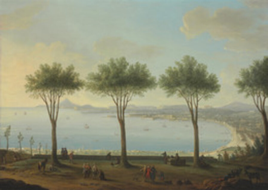 View of the Bay of Naples