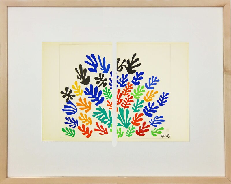 Henri Matisse, ‘La Gerbe’, 1958, Reproduction, Lithograph on paper, Baterbys
