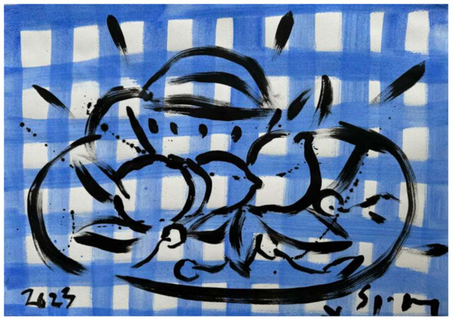 Blue Still Life
