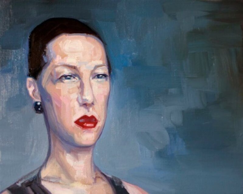 Sandro Kopp, ‘Justin (from Skype portraits series)’, 2011, Painting, Oil on canvas, IFAC Arts