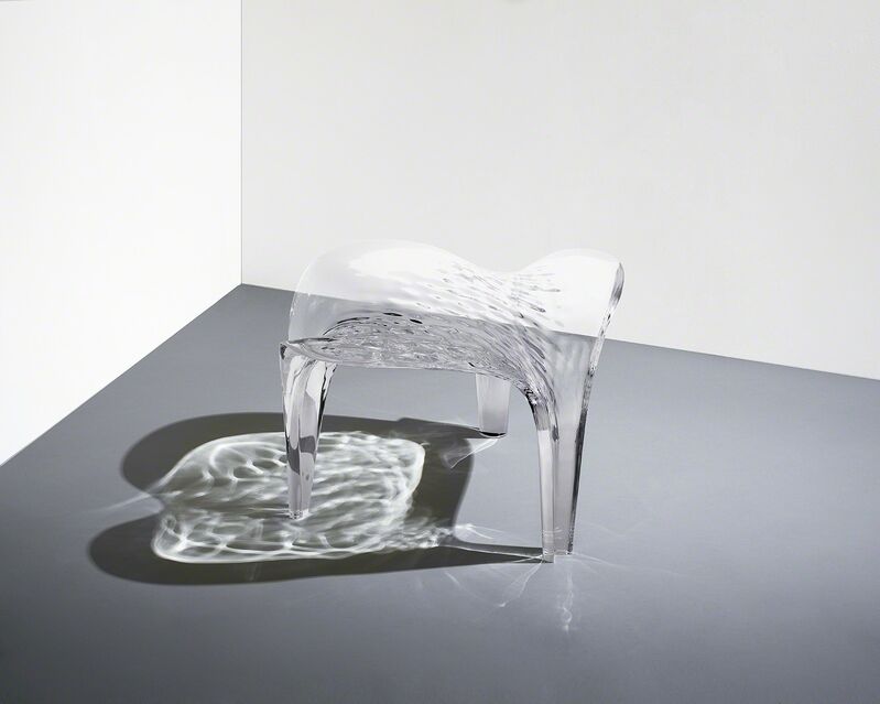 Zaha Hadid, ‘Stool 'Liquid Glacial'’, 2015, Design/Decorative Art, Acrylic, David Gill Gallery