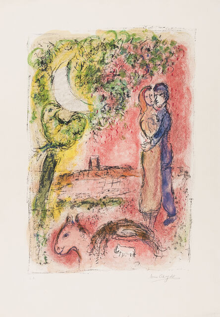 Marc Chagall, ‘Aurore à Saint Paul (Mourlot 548)’, 1968
