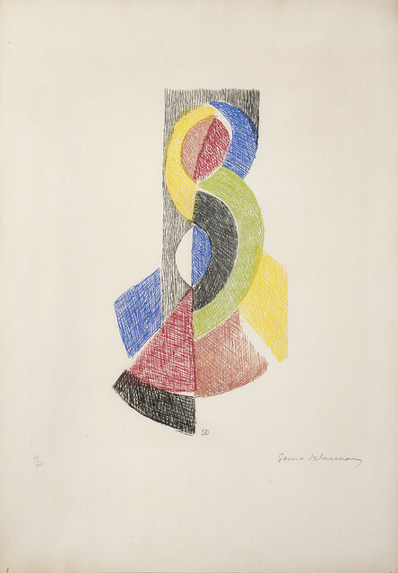 Sonia Delaunay, ‘Le Rythme VI’, 1966