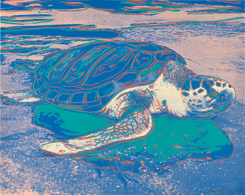 Andy Warhol, ‘Turtle (F. & S. 360A)’, 1985, Print, Screenprint in colors, on Lenox Museum Board, the full sheet., Phillips